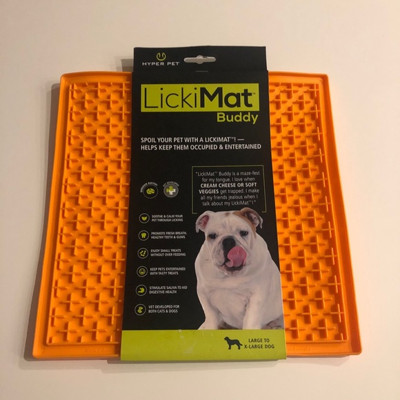Hyper Pet LickiMat orange large - extra large NWT - Picture 7 of 11